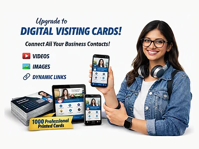 Image of Digital Visiting Card Combo Pack - 3