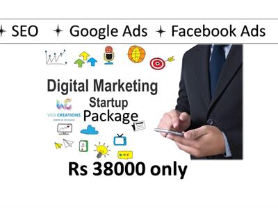 Digital Marketing Services for your Business Promotion Startup Package