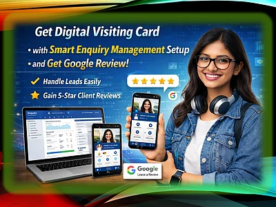 Image of Digital Visiting Card Combo Pack - 2