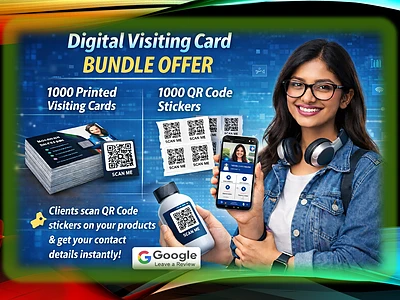 Image of Digital Visiting Card Combo Pack - 3