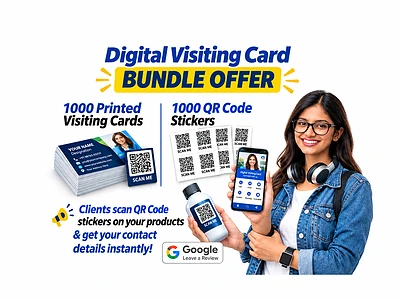 Digital Visiting Card Combo Pack
